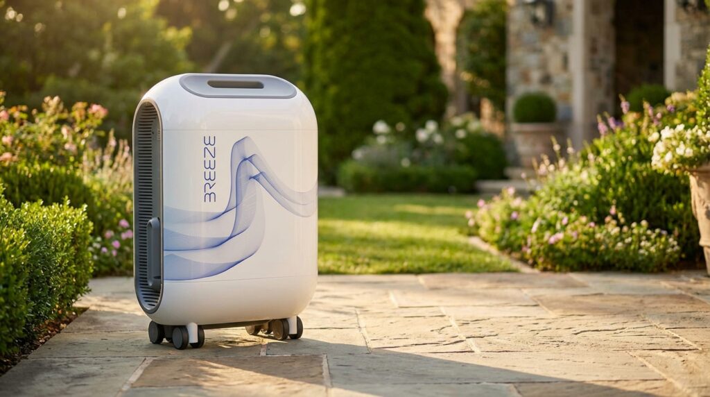 breeze outdoor photoshoot